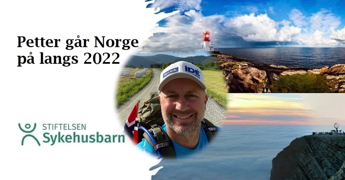 Plakat for Petter går Norge på langs