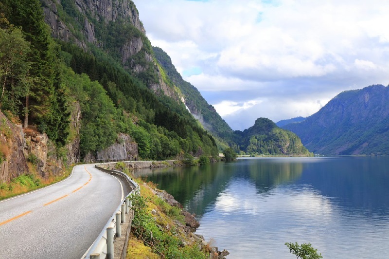 Nydelig utsikt på Hardangervidda