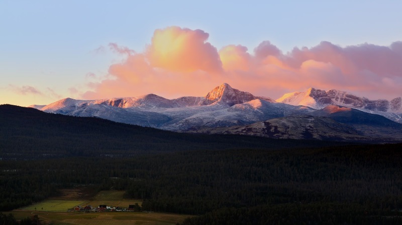 Nydelig utsikt i Rondane