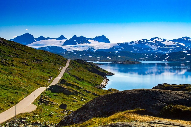 Nydelig utsikt  på Sognefjell