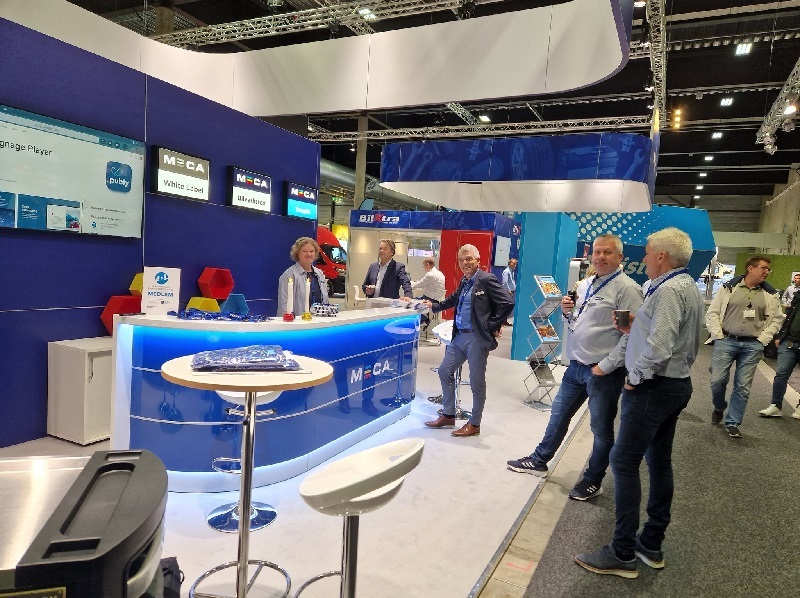 MECA sitt kundemottak på Automessen