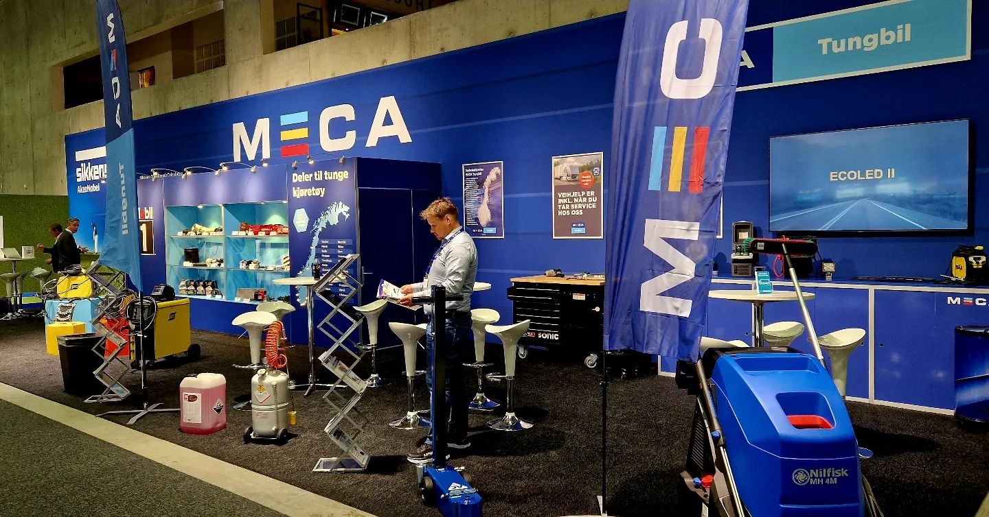 MECA-stand på Automessen