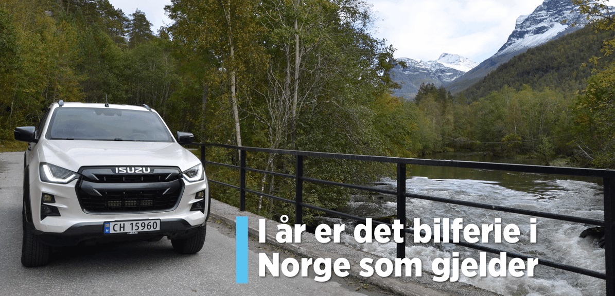 I år er det bilferie i Norge som gjelder