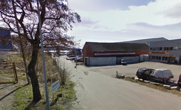 Fasadebilde Bilhallen, ditt MECA bilverksted i Kristiansand