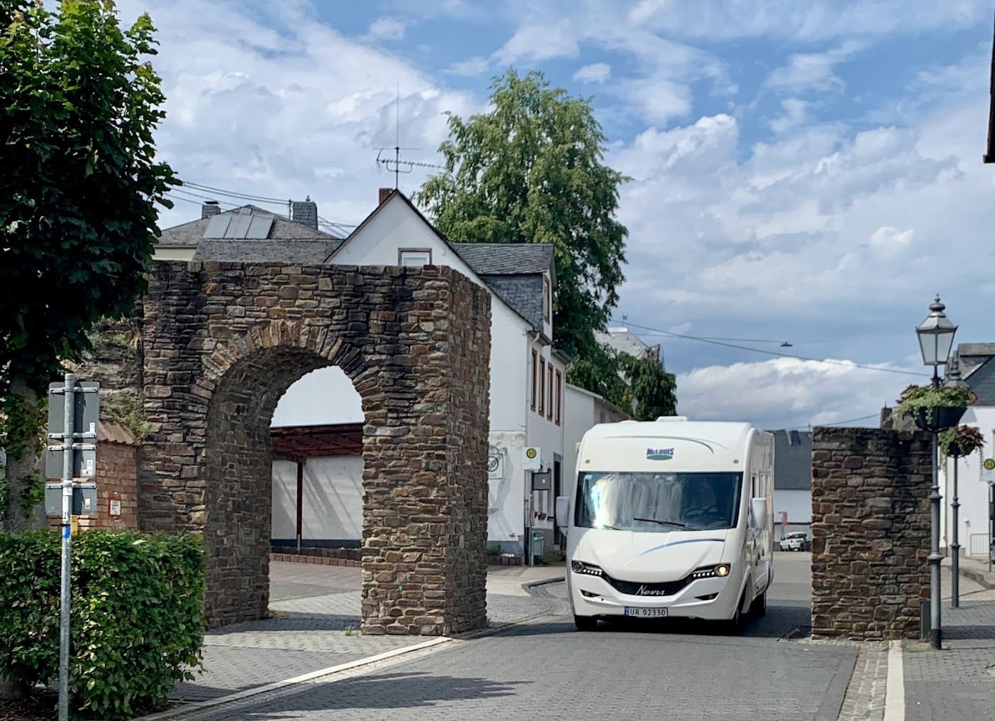 Bobilferie i Rhens, Tyskland