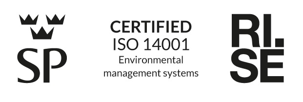 ISO 14001-logo for miljøstyringssystemer